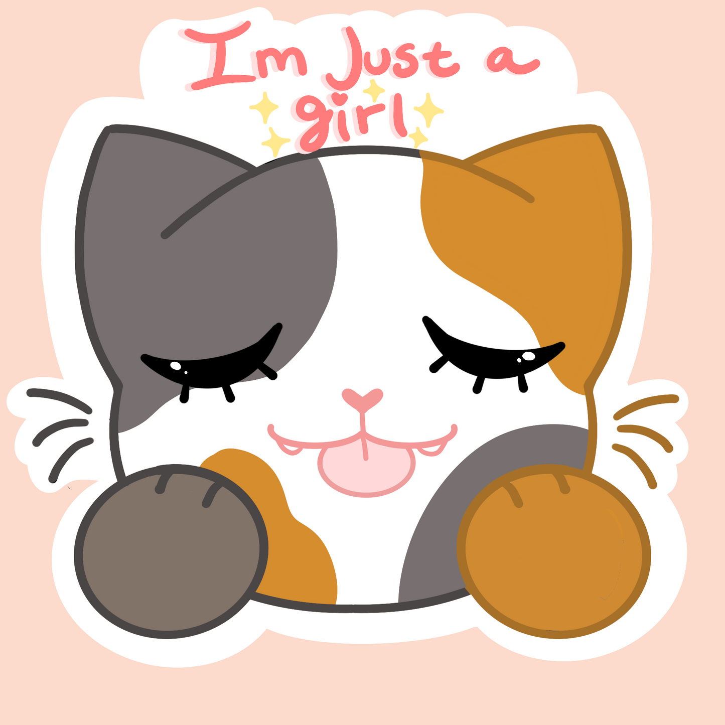 Just A Girl Kitten