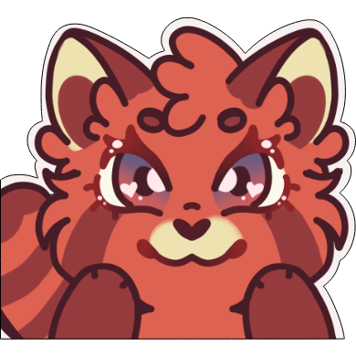 Red Panda Sticker